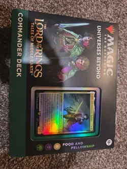 MTG Lord Of The Rings Food and Fellowship Commander Deck New English #5 - Image 1