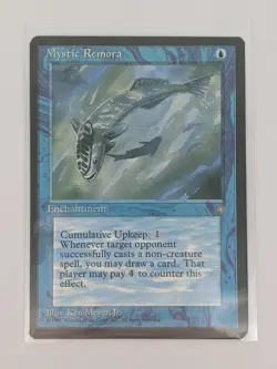 Magic The Gathering MTG TCG: Mystic Remora / Ice Age / LP Lightly Played - Image 1