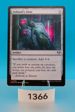 MTG Ashnod's Altar Commander Masters Regular #368 - Image 1