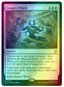 Avatar's Wrath - Foil Avatar MTG - Image 1