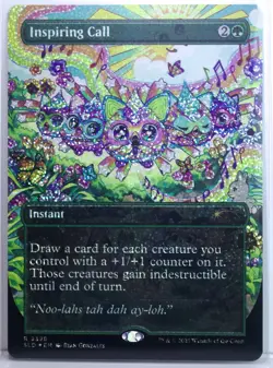 Inspiring Call [New, Near Mint] *Confetti Foil* {Furby SLD} - Image 1