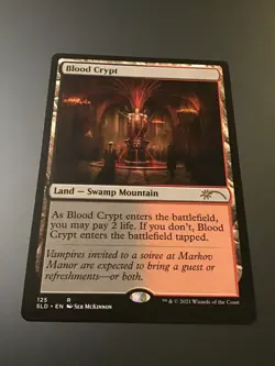 MTG Secret Lair #125 Blood Crypt NM - Image 1