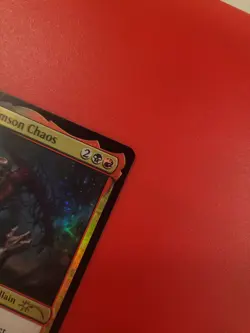 *Foil* Carnage, Crimson Chaos Play Promo. LP or better. MtG. Magic. Spider-Man. - Image 5