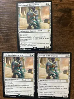 Eidolon of Obstruction (x3) - THB - MTG - NM - Image 1