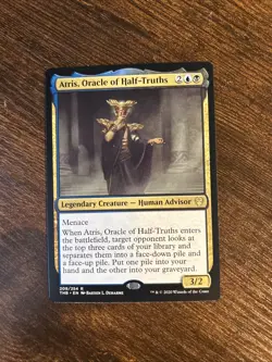 Atris, Oracle of Half-Truths - THB - MTG - NM - Image 1