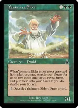 MTG Urza's Destiny - Yavimaya Elder (x4) NM - Image 1