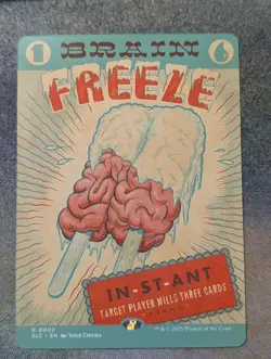 Brain Freeze Secret Lair Countdown Kit An Encyclopedia of Magic - Image 1
