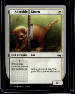 Unsanctioned #1 Adorable Kitten MTG - Image 1