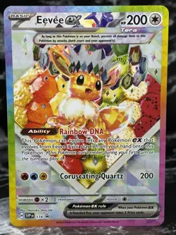 Pokemon TCG Eevee EX 174 Prismatic Evolutions SPC Promo Card - Image 1