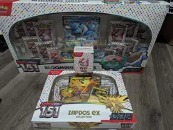 Pokemon 151 Blooming Waters Premium Collection, Booster Bundle, Zapdos Box - Image 1