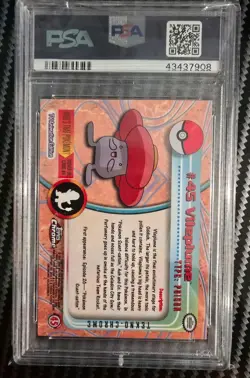 2000 Topps Chrome - VILEPLUME - TEKNO - PSA 10 - GEM MINT [POP 10] POKEMON TV - Image 4