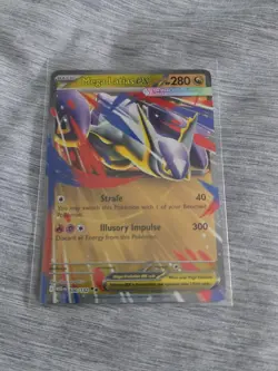 Mega Latias ex 100/132 Double Rare Pokemon Mega Evolution NM - Image 1