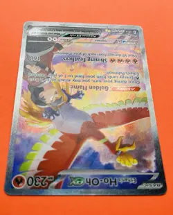 Ethan's Ho-Oh ex Special Illustration Rare Pokemon Tcg Destined Rivals 230/182 - Image 5