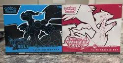 Pokemon Center Black Bolt And White Flare ETBs Set Of 2- NEW SEALED SHIPS FAST✅ - Image 1