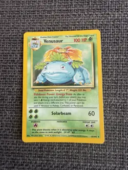 Pokemon TCG Base Set Holo Charizard Venusaur And Blastoise - Image 4