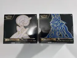 Pokemon Mega Evolution Pokemon Center Elite Trainer Box ETB Set of 2 Sealed - Image 1