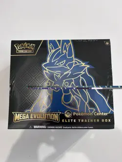 Pokemon Mega Evolution Pokemon Center Elite Trainer Box ETB Set of 2 Sealed - Image 4