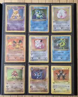 Complete Shadowless Pokemon Base Set 102/102 Vintage Master Set WOTC - Image 1