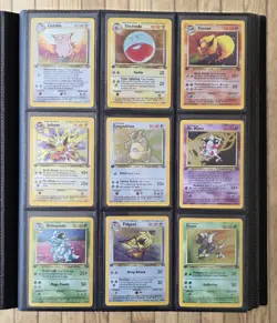 1st Edition Pokemon Jungle Master Set 64/64 100% Complete First Edition Vintage - Image 1