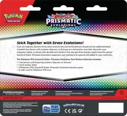 Pokemon SV8.5 Scarlet and Violet Prismatic Evolutions Tech Sticker Collection - Image 4
