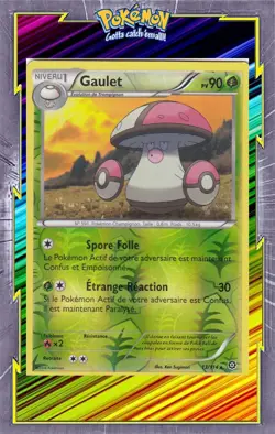 🌈Gaulet Reverse-XY11:Offensive Vapeur-13/114-Carte Pokemon Neuve Francaise - Image 1