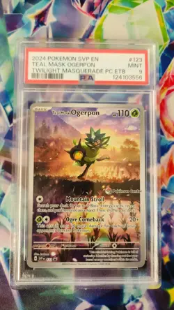 Teal Mask Ogerpon - 123 (Pokemon Center Exclusive) 123 Sv: Scarlet & Violet... - Image 1