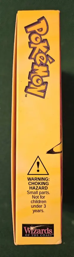 1999Pokemon Base Set ZAP Theme Deck Box, 1 Pokemon Coin, 10 Damage Counters Mint - Image 3