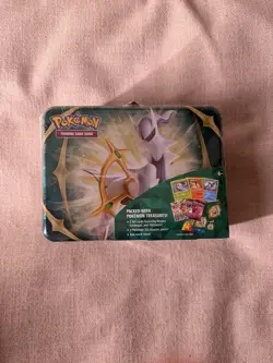 Pokemon TCG - Arceus Collector Chest Lunchbox Tin Spring 2022 FACTORY SEALED - Image 1