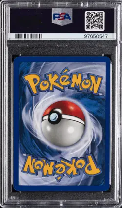 2002 POKEMON LEGENDARY COLLECTION #93 SLOWPOKE-REVERSE FOIL PSA 8 - Image 2
