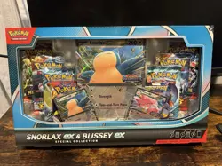 Pokemon Snorlax Ex & Blissey Ex Special Collection Box (NEW & SEALED) - Image 1