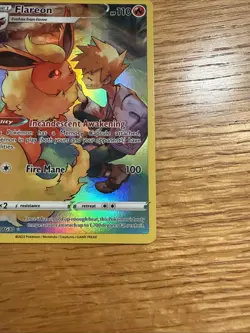 Flareon TG01/TG30 Swsh09 Trainer Gallery Pokemon Ultra Rare Brilliant Stars - Image 5