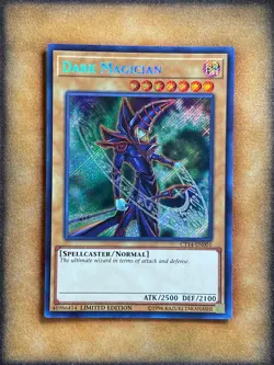 Yugioh Dark Magician CT14-EN001 Secret Rare Limited Edition NM - Image 1