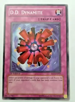 YuGiOh D.D. Dynamite Flaming Eternity FET-EN057 Unlimited -Uncirculated NOS - Image 1