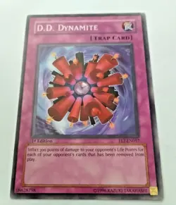 YuGiOh D.D. Dynamite Flaming Eternity FET-EN057 Unlimited -Uncirculated NOS - Image 2