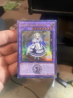 Yu-Gi-Oh Lady's Dragonmaid 1st Edition Ultra Rare BLMM-EN049 - Image 1