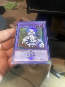 Yu-Gi-Oh Lady's Dragonmaid 1st Edition Ultra Rare BLMM-EN049 - Image 2