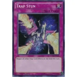 Yu-Gi-Oh! Trap Stun LC5D-EN141 Secret Rare - Image 1