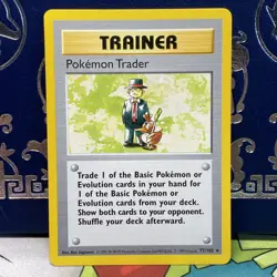 1999 Base Set WOTC Shadowless Pokemon Trader Card #77/102 Rare NM - Image 1