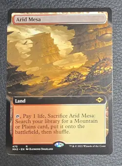 Arid Mesa (Extended Art) Modern Horizons 2 Regular MTG Magic Card - Image 1