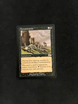 Contamination [Urzas Saga] Magic MTG Cards LP/MP - Image 1