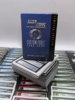 Star Trek TNG CCG Card Game Lot Of 200 - Image 2