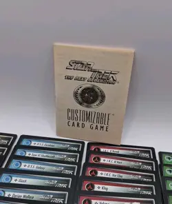 Star Trek TNG CCG Card Game Lot Of 200 - Image 3