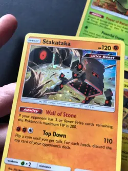 3 X SM PROMO Pokemon Card HOLO Sceptile 10a/168 Vikavolt SM208 Stakataka SM209 - Image 4