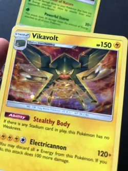 3 X SM PROMO Pokemon Card HOLO Sceptile 10a/168 Vikavolt SM208 Stakataka SM209 - Image 5