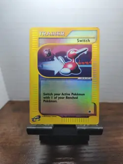 Switch 157/165 Reverse Holo Expedition Pokemon Card 2002 WoTC E-Reader (MP) - Image 1