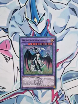 Dragonmaid Sheou 1st Edition Ultra Rare BLMM Yugioh Card - Image 1