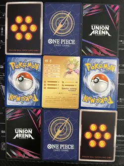 Variety of Trading Cards Pokemon - Dragonball - Union Arena - One Piece- Waifu - Image 2