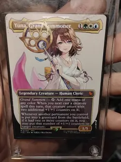 Yuna, Grand Summoner - Magic The Gathering Card - Image 1