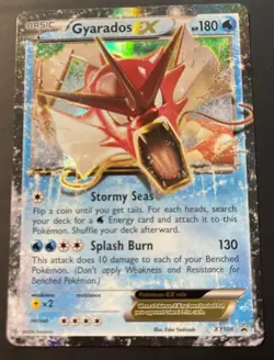 Gyarados EX Full Art - XY106 Promo - Red Gyarados Holo - 2016 Pokemon Card - Image 1