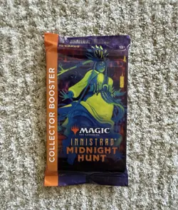 Magic the Gathering Innistrad: Midnight Hunt Collector Booster Pack Sealed - Image 1